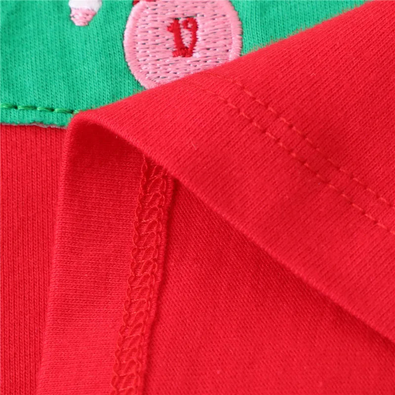 Kids Girls Cats Embroidery Birthday Frocks