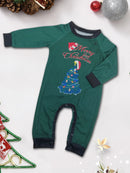 Long Sleeves Christmas Design Family Matching Clothing Set childrensterritory