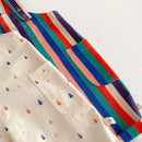 Toddler Boys and Girls Polka Dot and Striped Design Jumpsuits childrensterritory