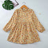 Kids Girls Long Sleeve Floral Party Dresses childrensterritory