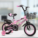 12/14/16 Inch Adjustable Kids Bicycle with Detachable Basket