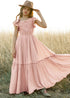 Kids Girls Lace Design Bohemia Long Dresses childrensterritory