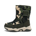 Kids Rubber Sole Outdoor Waterproof Long Snow Boots childrensterritory