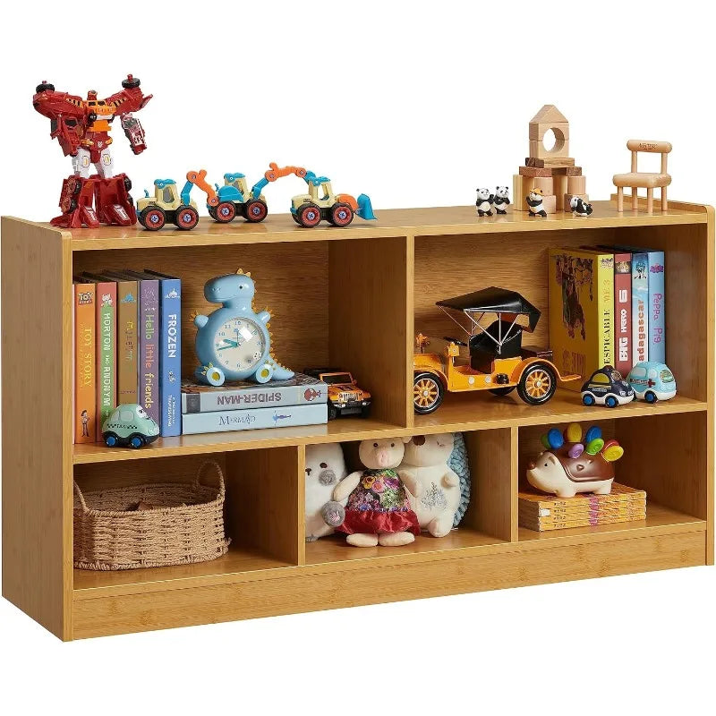 Kids Storage Cabinet Flexible Stackable Bookcase