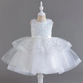 Kids Girls Sequins Design Tutu Wedding Party Dresses childrensterritory