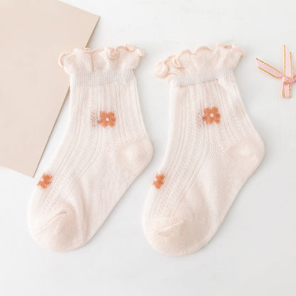 3Pair/lot New Thin Casual Baby/Toddler Summer Socks childrensterritory