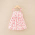 Floral Print Kids Girls Sleeveless Camisole Leisure Dresses childrensterritory