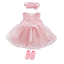 Baby Girl Pink Princess Clothing Sets for Birthday Party childrensterritory
