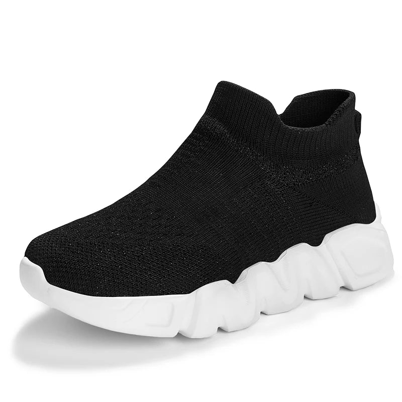 Kids Knitted High Top Sport Sock Sneakers for Boys Girls childrensterritory