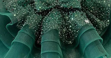 Cute Shiny Ruffles Design Tutu Summer Party Dress for Girls
