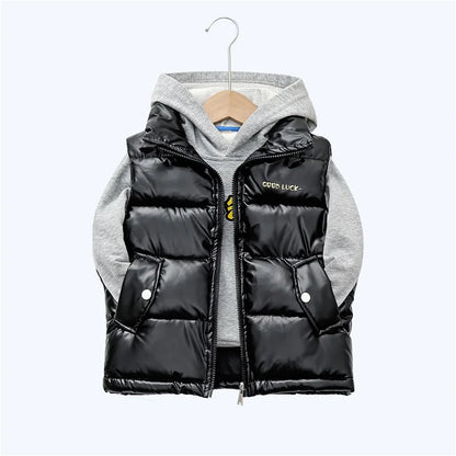 Warm Thick Cotton Waistcoat for Kids childrensterritory
