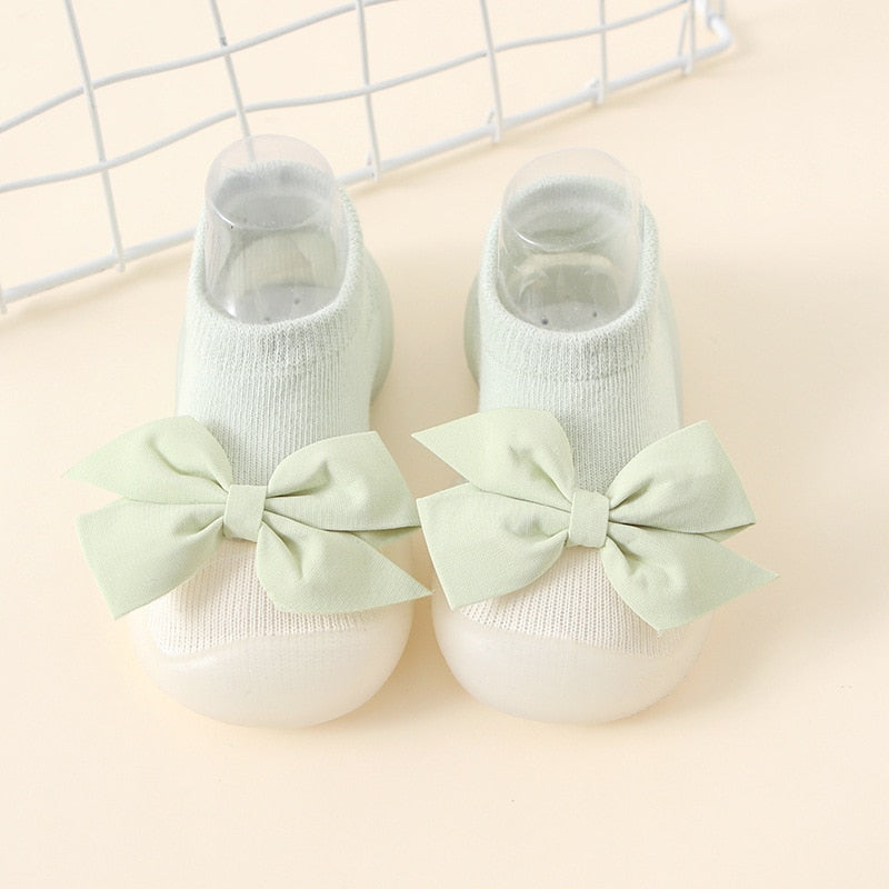 Baby Cartoon Print Soft Rubber Sole Booties childrensterritory