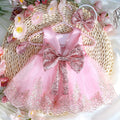 Newborn Girls' Lace and Glitter Bow Design Photography Outfits childrensterritory