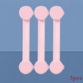 Anti-opening 3/5 Pieces Baby Cabinet Locks Protection Buckle childrensterritory