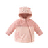 Kids Cartoon Design Zipper Hooded Warm Sweatshirts childrensterritory