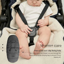 Warm, Plush-lined Lined Baby stroller Foot Covers childrensterritory