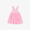 Girls Cartoon Design Shoulder Strap Skirt Dress childrensterritory