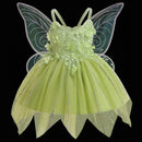Sleeveless Butterfly Design Princess Puffy Dress For Girls childrensterritory