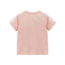 Girls Cartoon Print Summer Clothing Set childrensterritory