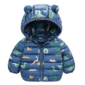 Baby Kids Cartoon Design Puffer Winter Jacket childrensterritory