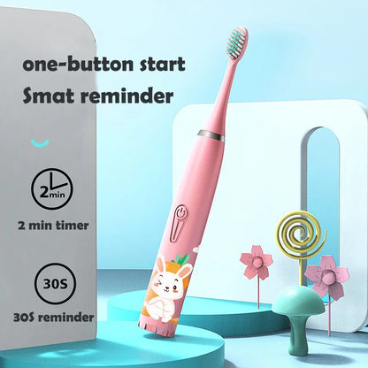 Kids Waterproof Rechargeable Electric Toothbrush childrensterritory