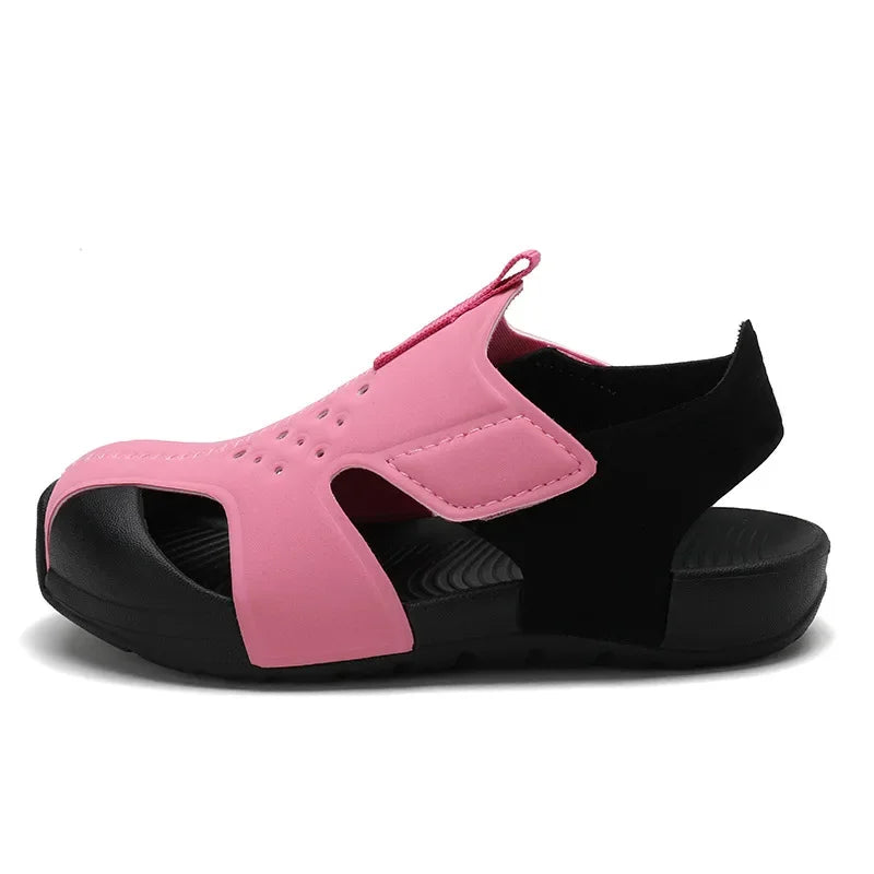Candy-colored Hollow-out Fashion Sandals for Kids