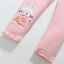 Girls Cartoon Design Full Sleeves T- Shirts And Leggings Set childrensterritory