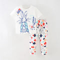 Half-Sleeves Casual Summer Outfits For Girls childrensterritory
