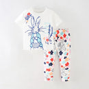 Half-Sleeves Casual Summer Outfits For Girls childrensterritory