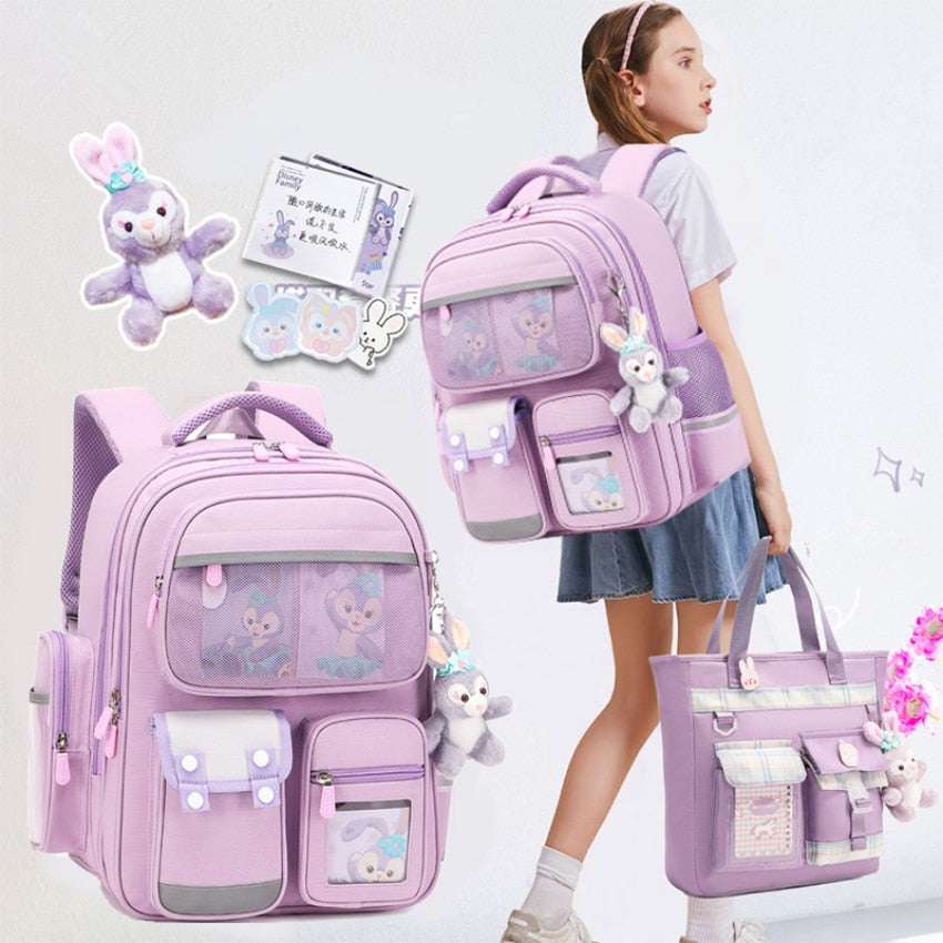 Kawaii Cartoon Printing Kids Girls Cute School Backpack childrensterritory