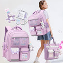 Kawaii Cartoon Printing Kids Girls Cute School Backpack childrensterritory