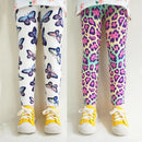 Kids Girl Floral Print Slim Fit Leggings/Trousers childrensterritory