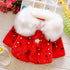 Girls’ Warm Jacket with Elegant Fur Collar Design childrensterritory