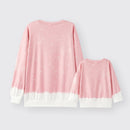 Mama Mini Pink Bleached Matching T-shirts for Mother & Kids