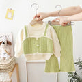 Girls’ Long-Sleeved Casual Winter Clothing Set childrensterritory