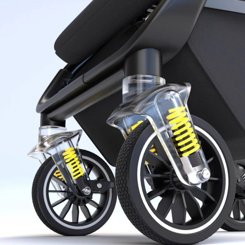 Bi-directional Lightweight High Landscape Baby Stroller