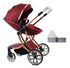 2 in 1 Folding Luxury High Landscape Baby Pram childrensterritory