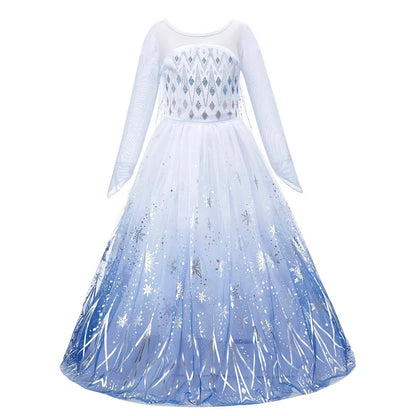 Kids Girls Jasmine Elsa Anna Bella Rapunzel Costumes childrensterritory