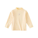 Kids Girls Casual Long Sleeve Cotton Tops for Autumn childrensterritory