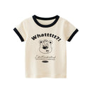Graffiti Print Kids Boys Girls Summer Cotton T-Shirt Top childrensterritory