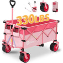 Collapsible Garden Carts with 330lbs Weight Capacity