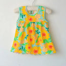 Baby Girl Floral and Cartoon Print Summer Cotton Dresses childrensterritory