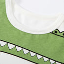 Boys Short Sleeves Crocodile Design Summer T-Shirts childrensterritory