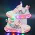 Kids Cartoon Mermaid Design Sports Shoes with Lights childrensterritory