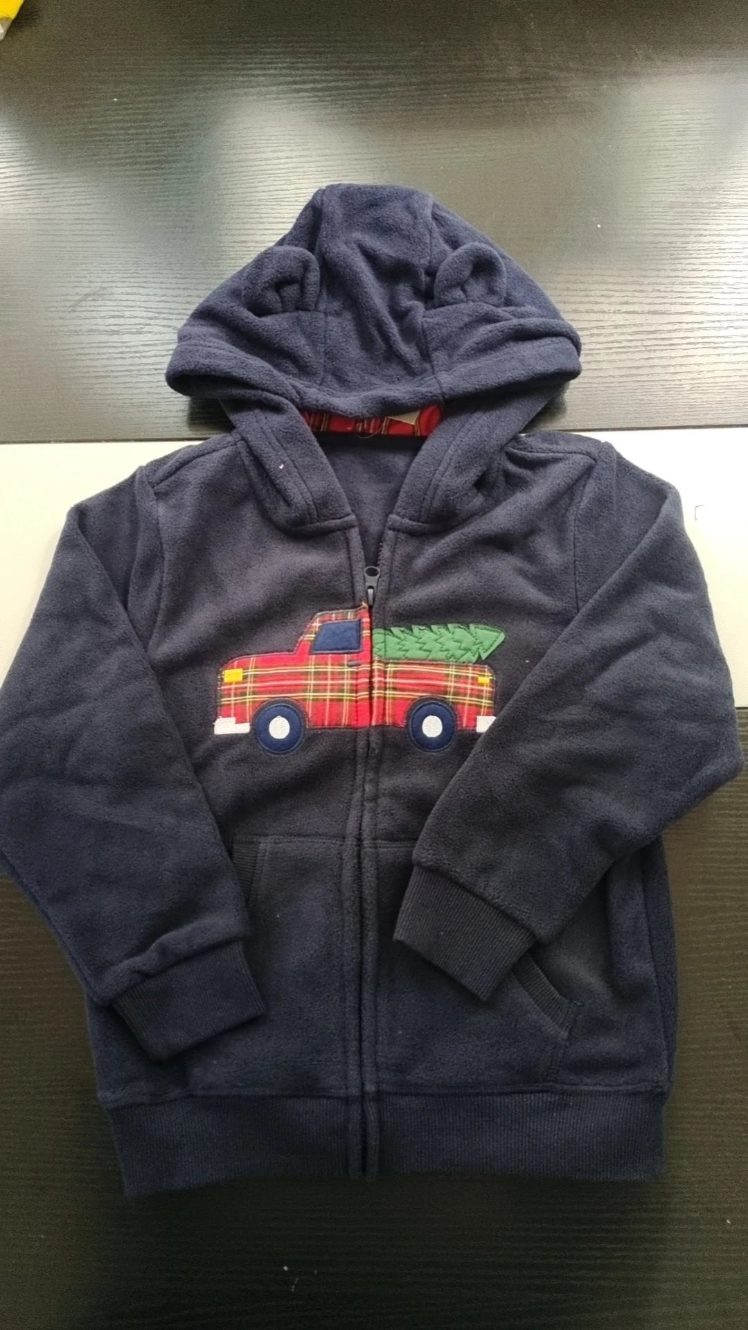 Long-Sleeved Cartoon Print Winter Hoodies For Kids