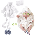 5PCS Bathrobes Outfit Props Set for Newborn Photography