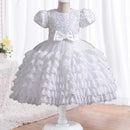 Stylish Shining Tiered Tulle Cosplay Party Dresses for Girls childrensterritory