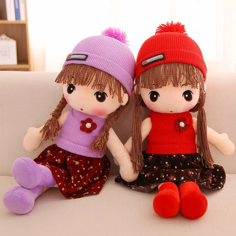 45 cm Stuffed Girl Doll: Perfect Kids Birthday Gift childrensterritory