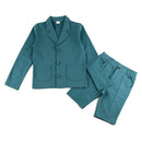 Kids' Long-Sleeved V-Neck Design Blazer Clothing Set childrensterritory