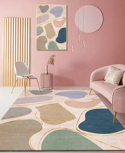 Designer Non-Slip Large Size Carpets for Living Room childrensterritory